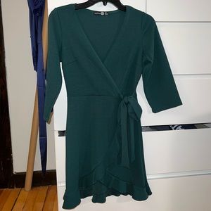 Emerald Green cocktail dress